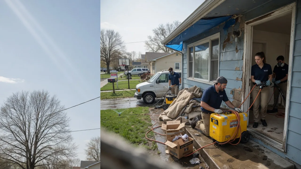 Basement Flood Cleanup in Marshall, ND near me